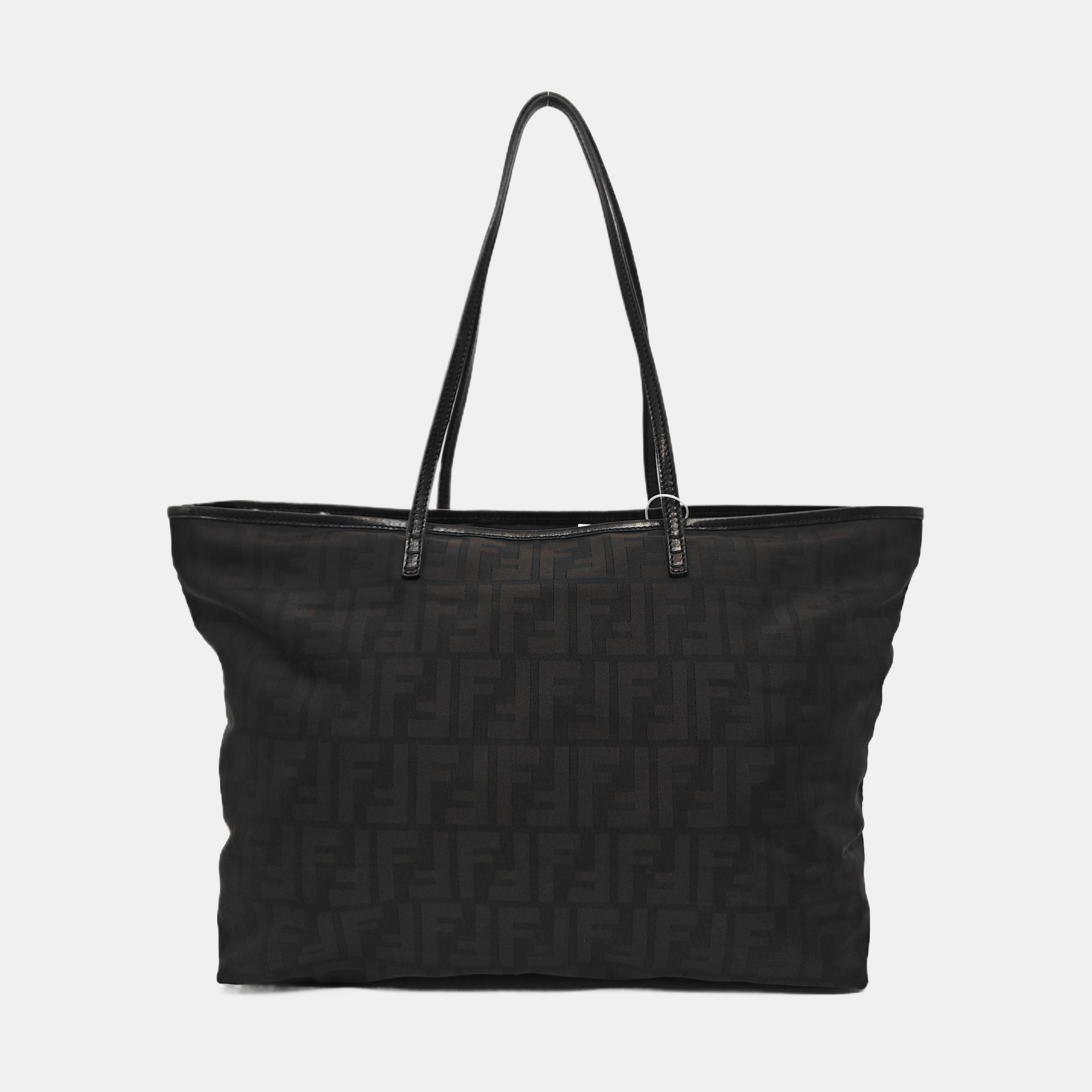 Fabric Tote Bag Brown
