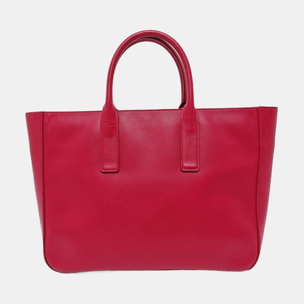 Calfskin Shoulder Bag Red