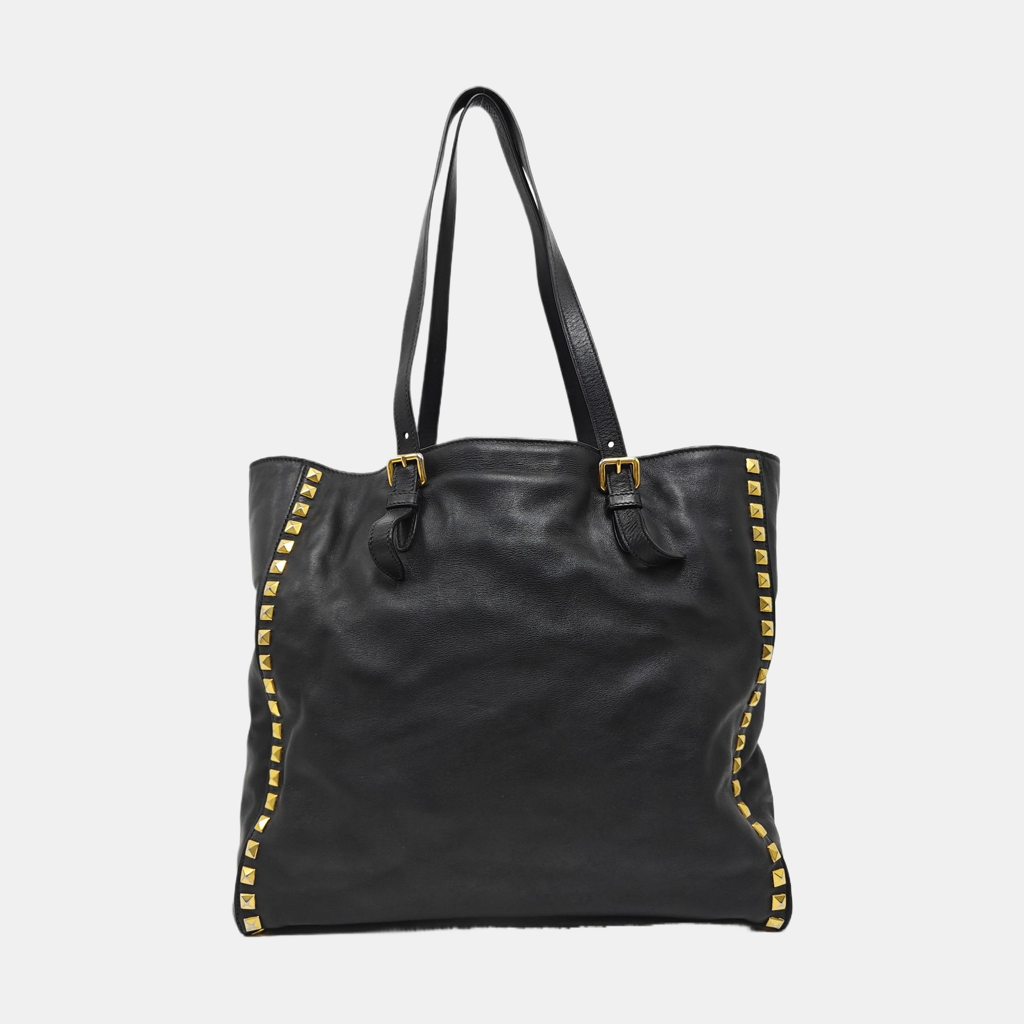 Calfskin Tote Bag Black