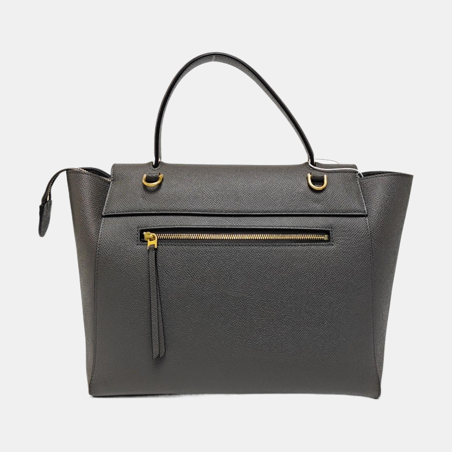 BELT Mini Calfskin Gray