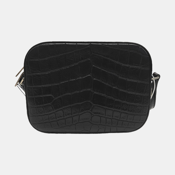 Calfskin Shoulder Bag Black