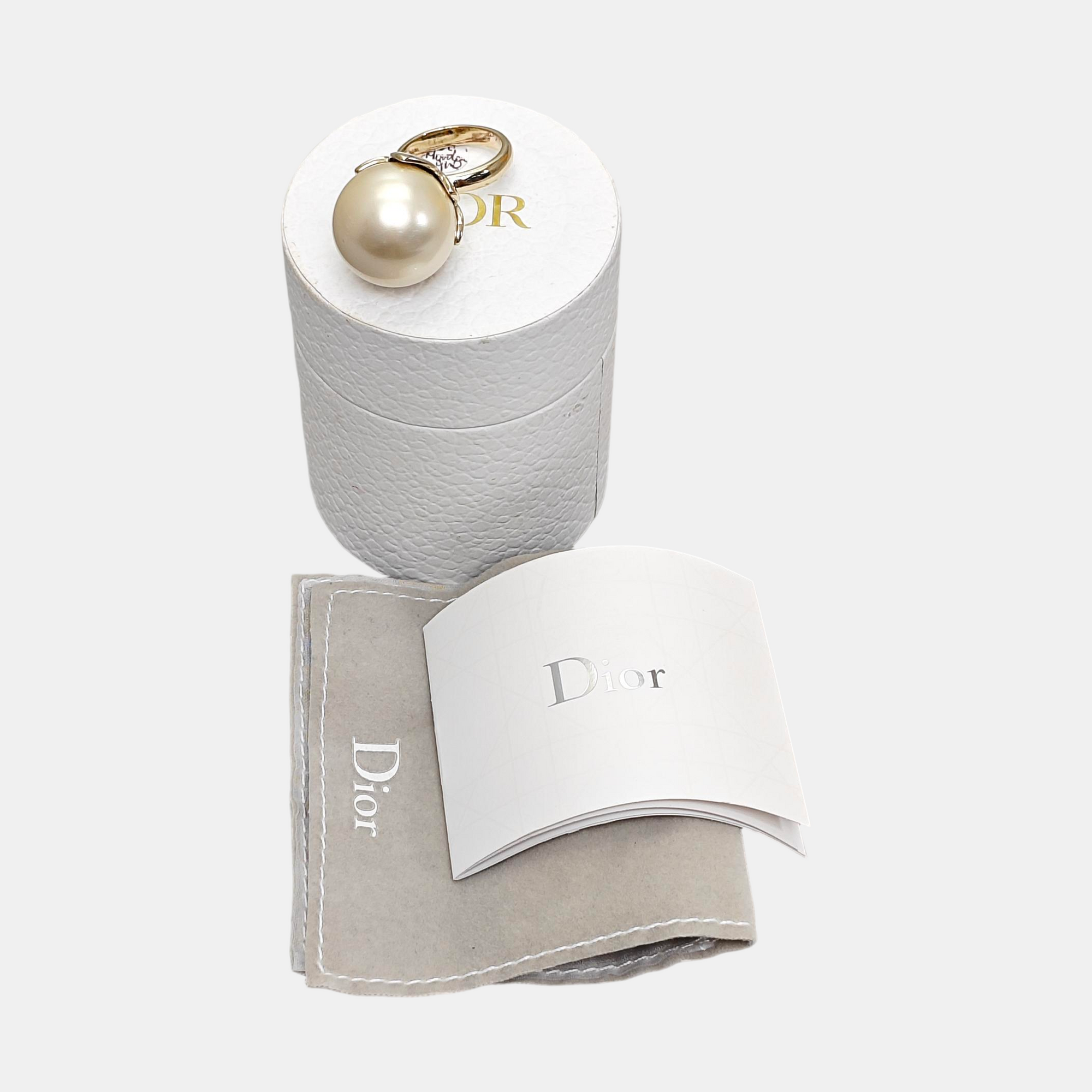 Metal Gold Ring EU 51