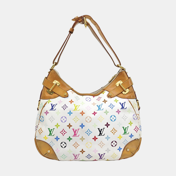 LV × TM GRETA Monogram Coated Canvas White