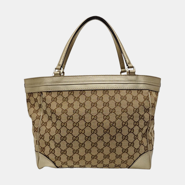 Mayfair Monogram Canvas Beige
