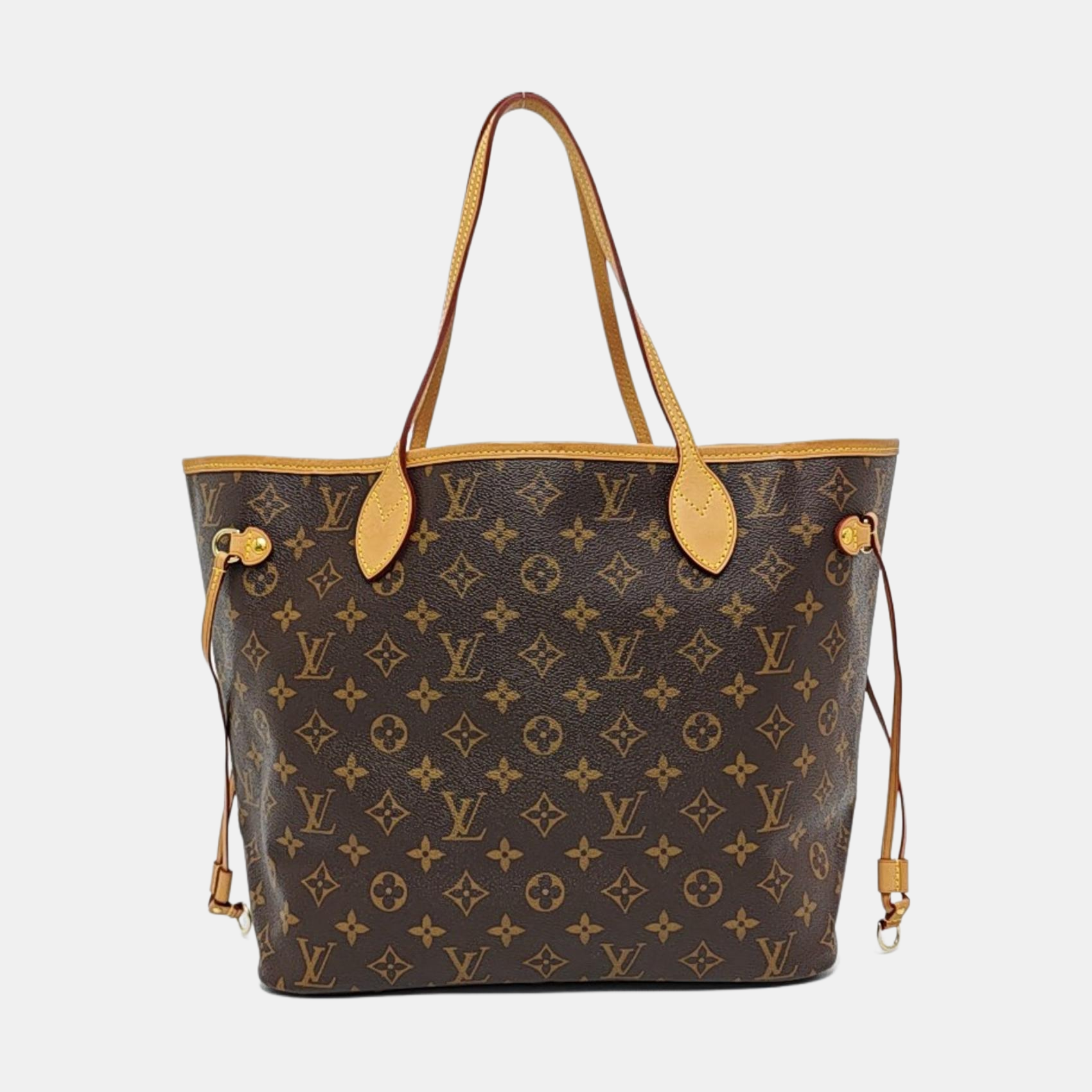 NEVERFULL MM Lona Monogram Revestida Marrón