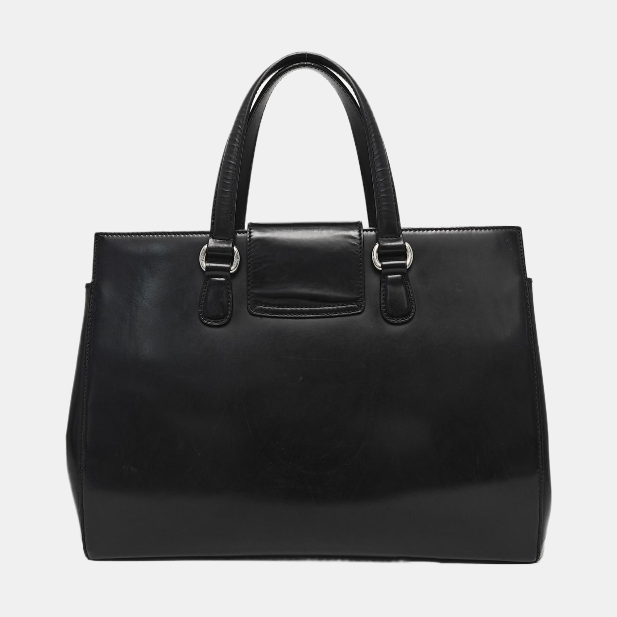 Calfskin Tote Bag Black