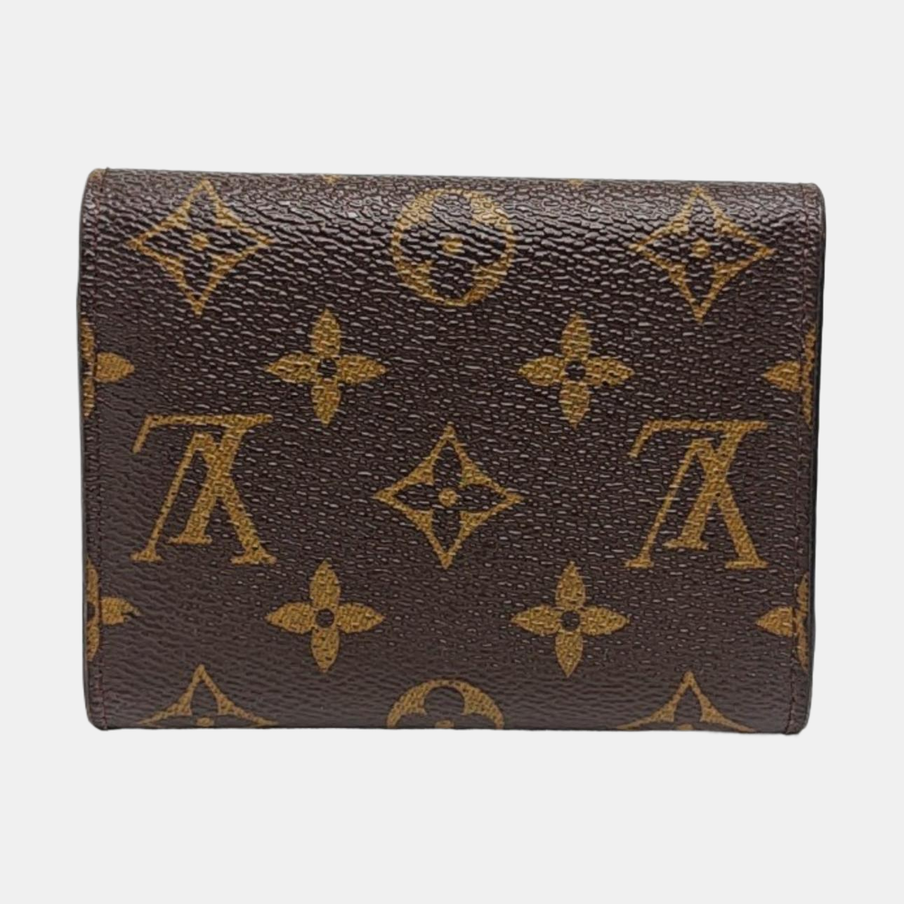 VICTORINE Monogram Coated Canvas Brown Wallet