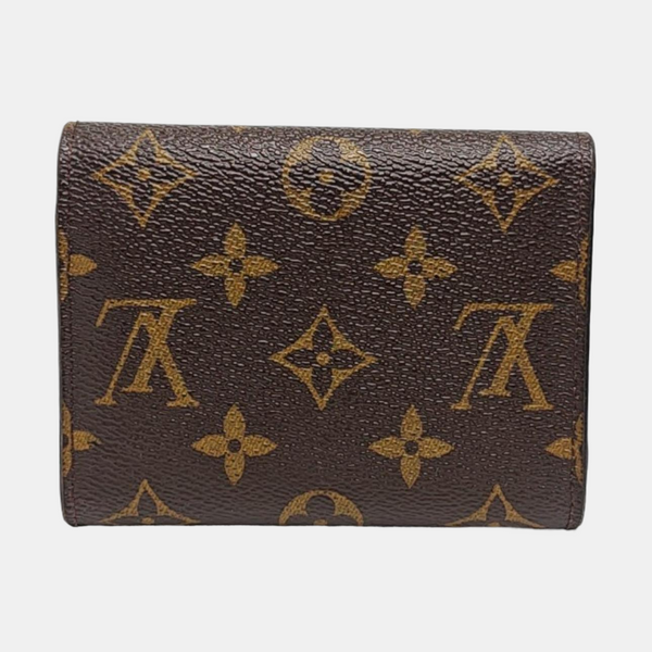 VICTORINE Monogram Coated Canvas Brown Wallet