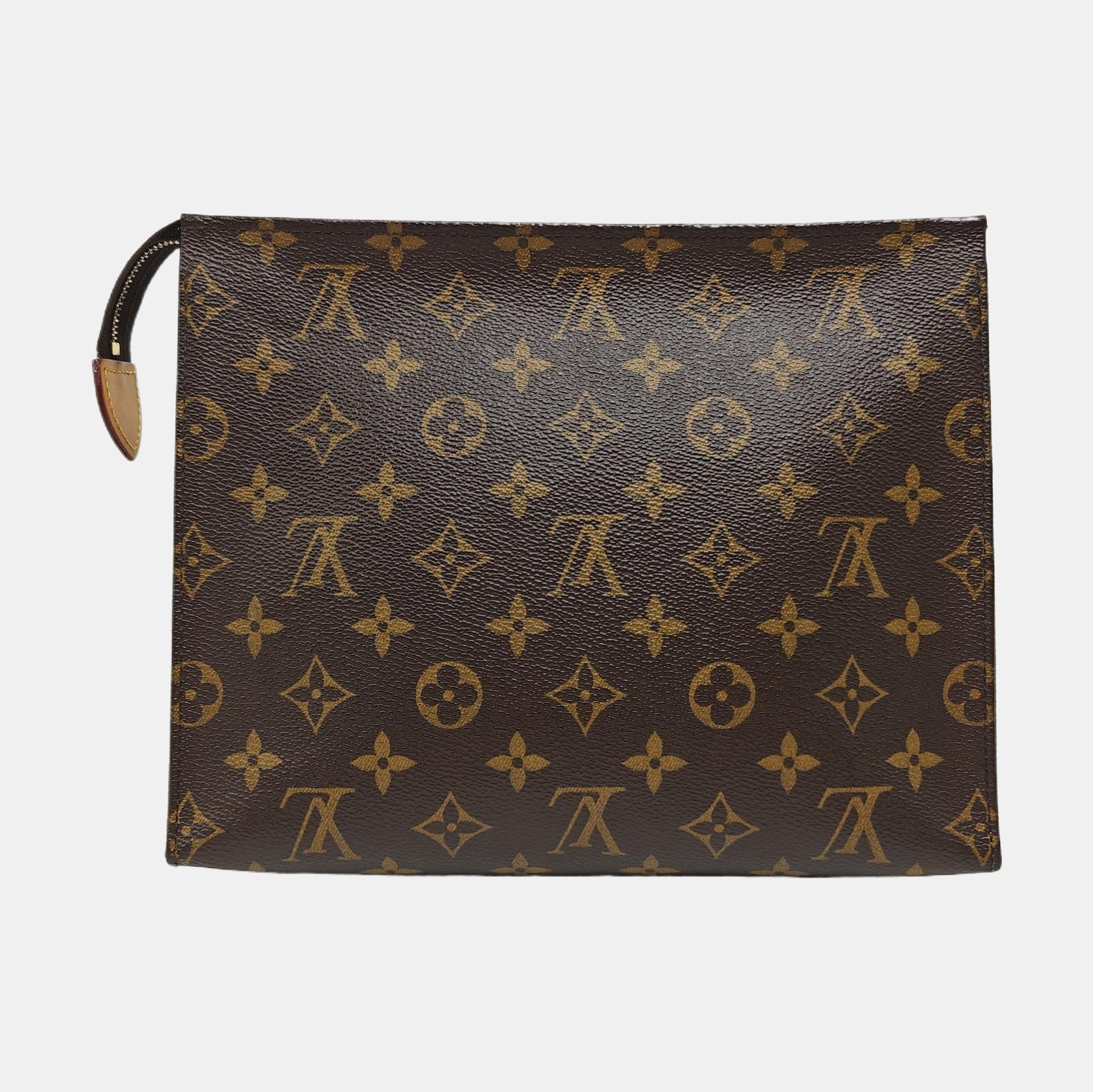 TOILET POCKET 26 Monogram Coated Canvas Brown