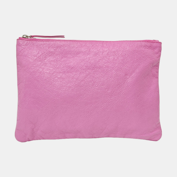 Calfskin Clutch Pink