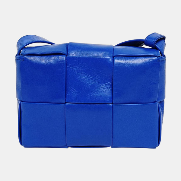 Cassette Mini Calfskin Blue