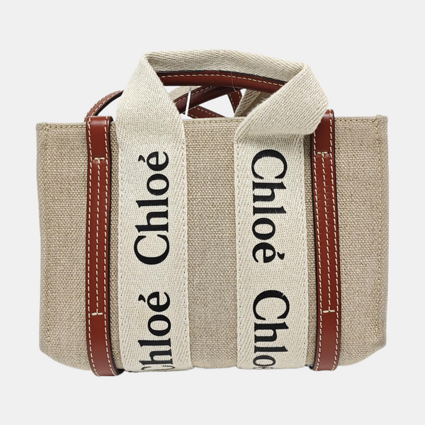 Woody Mini Fabric Beige