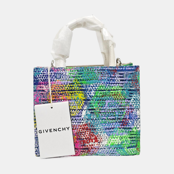 Fabric Shoulder Bag Multicolor