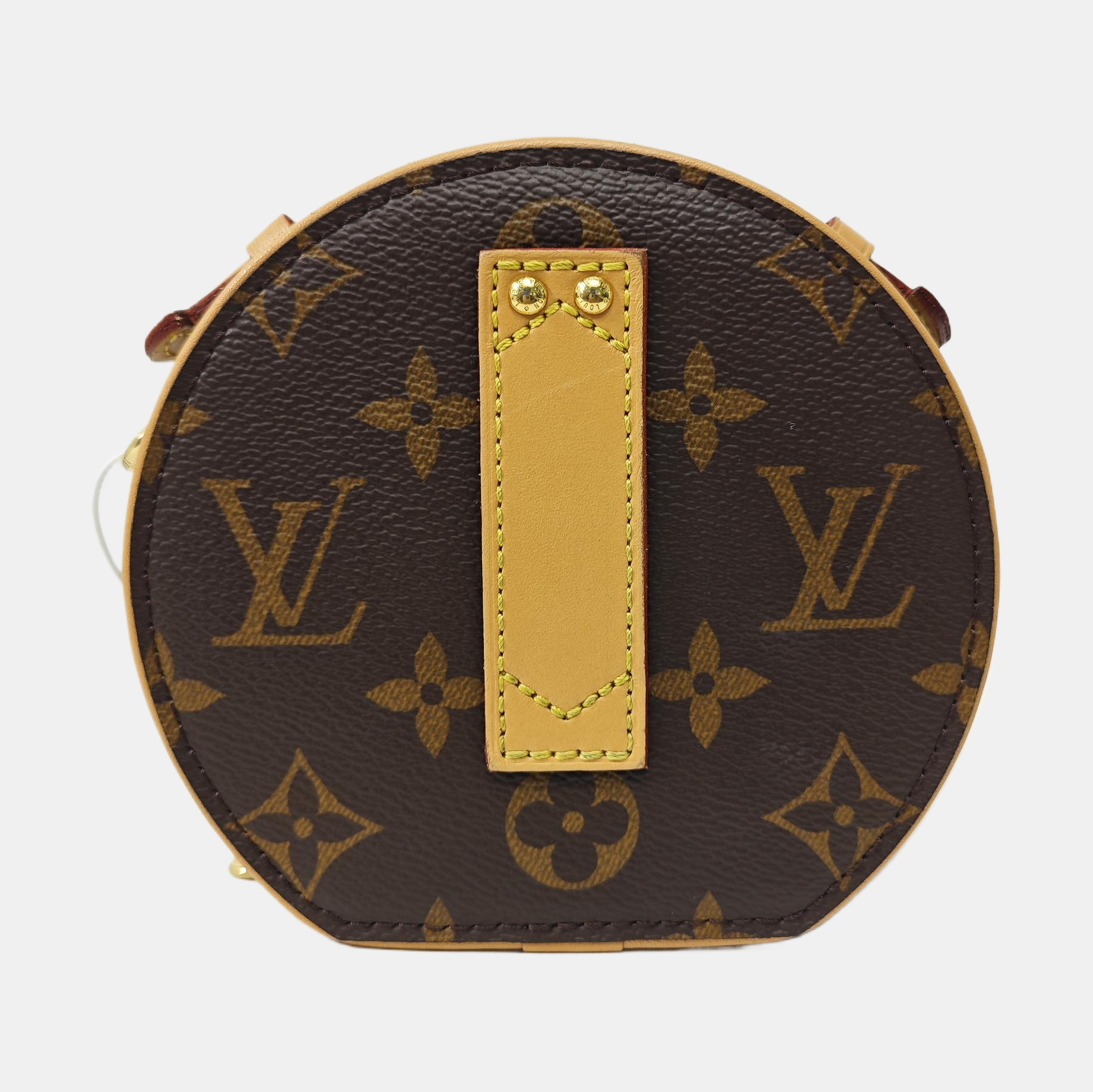 BOITE CHAPEAU Mini Monogram Coated Canvas Brown