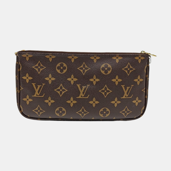 MULTI Monogram Coated Canvas Brown