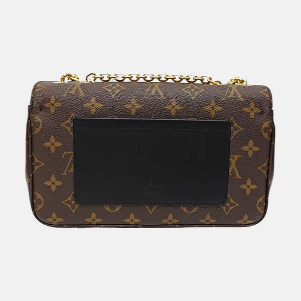 MARCEAU Monogram Coated Canvas Brown