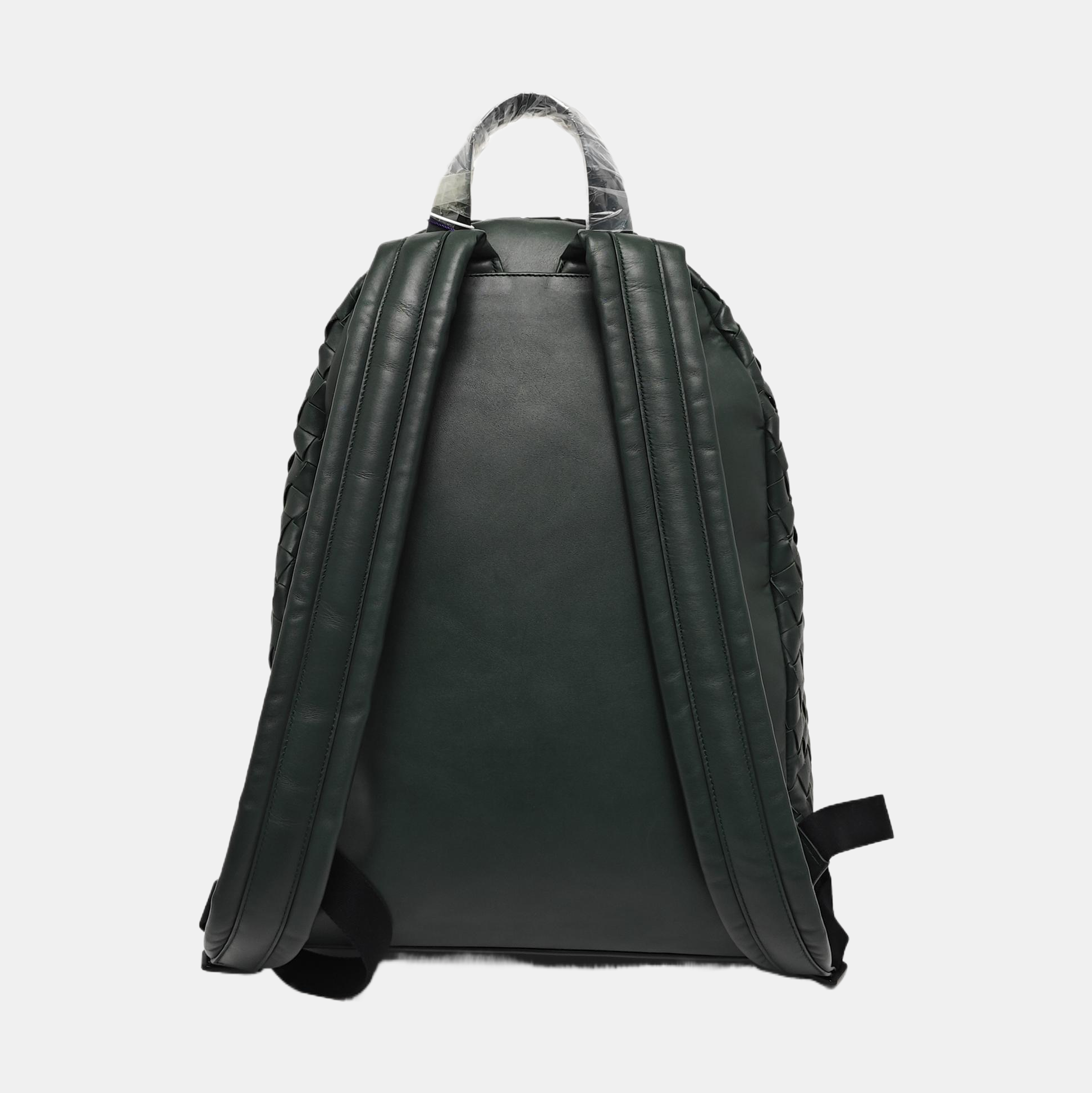 Calfskin Backpack Green