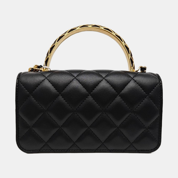 CLASSIC FLAP Mini Quilted Lambskin Black