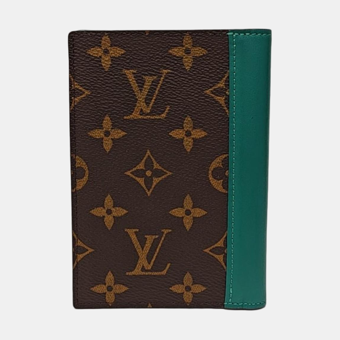 BRAZZA Monogram Coated Canvas Brown Wallet