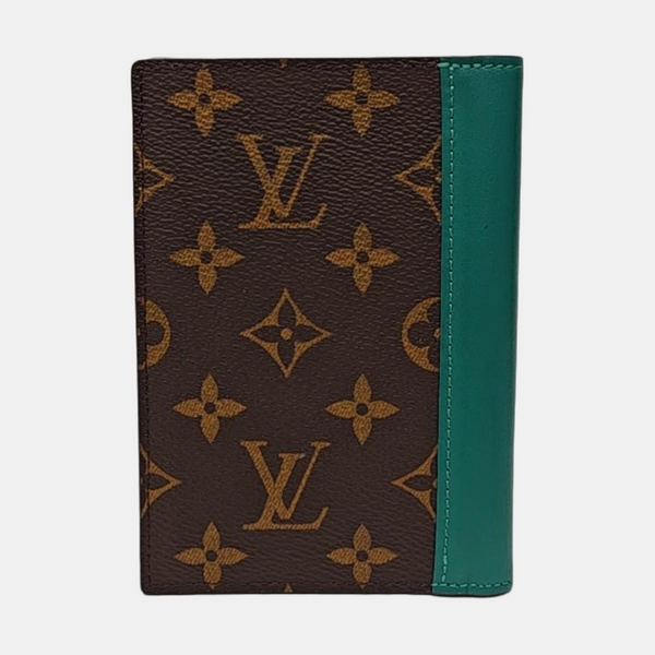 BRAZZA Monogram Coated Canvas Brown Wallet