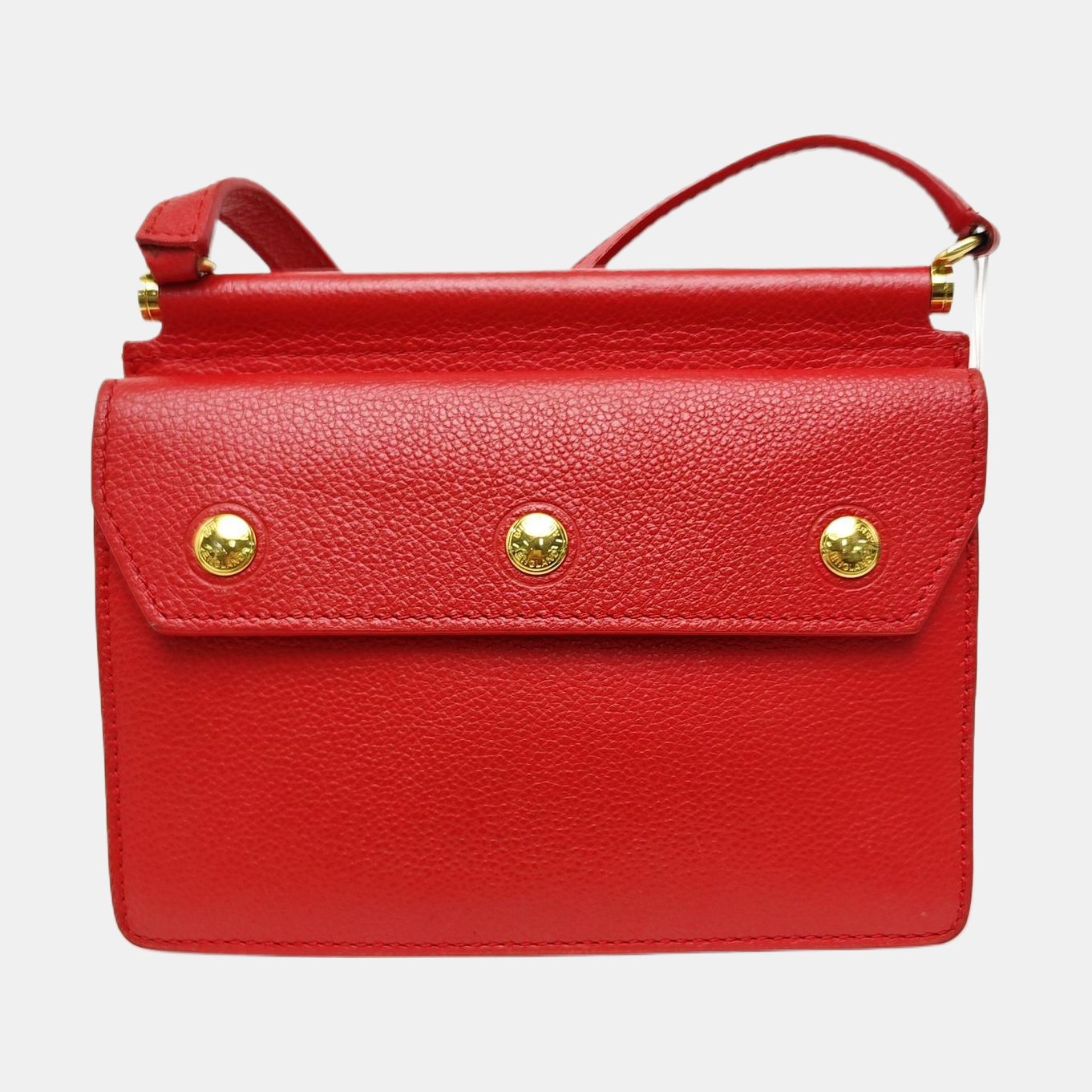 Title Mini Calfskin Red