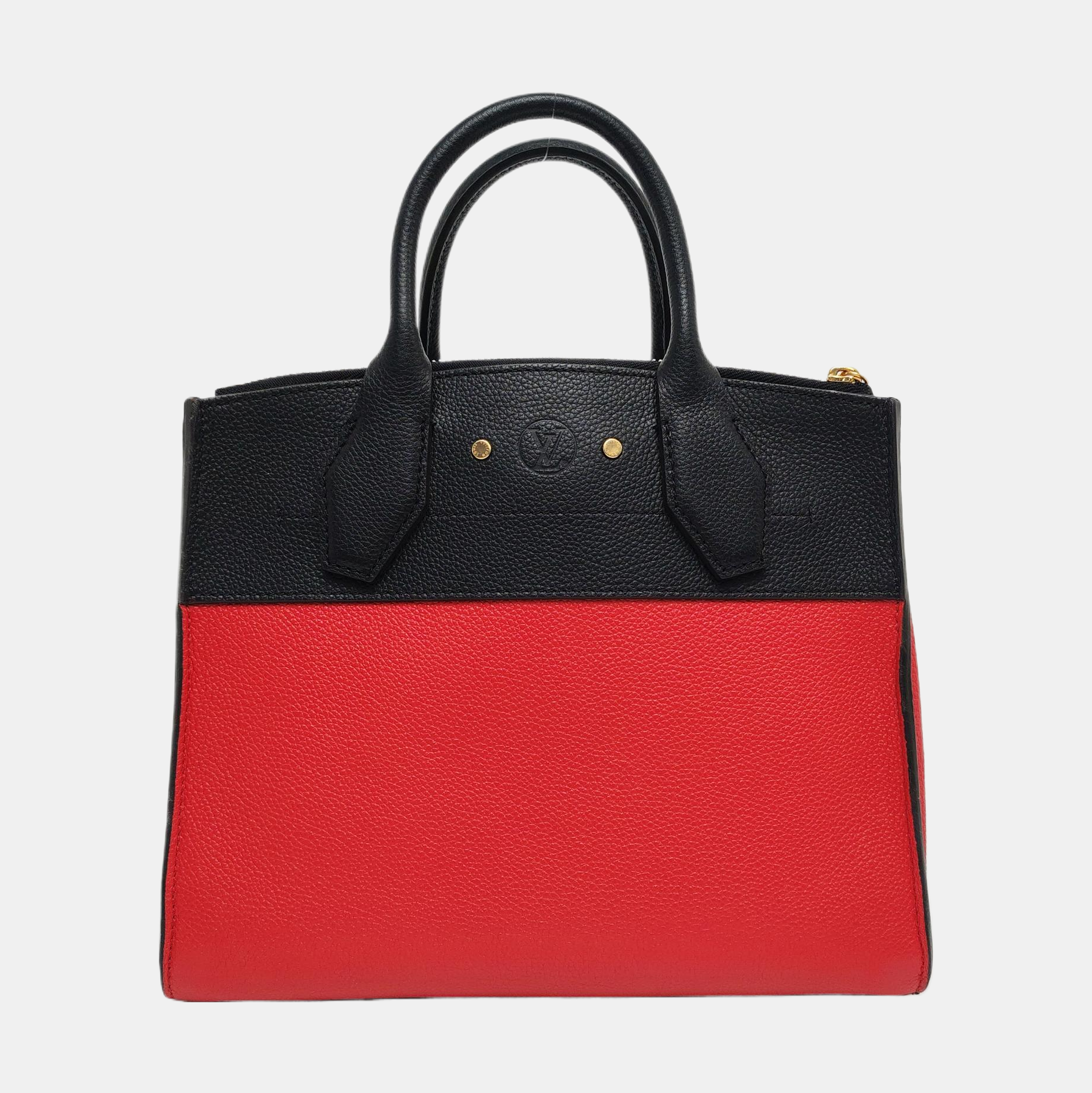 CITY STEAMER PM Calfskin Red
