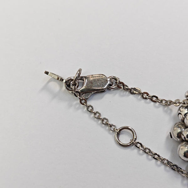 Dior Oblique Metal Silver Bracelet