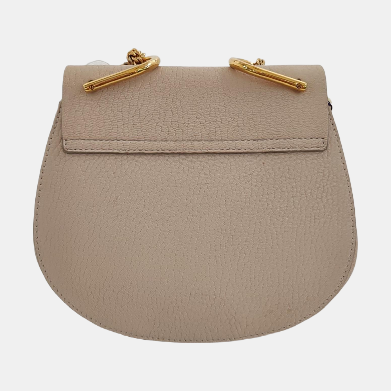 Authenticated pre-owned  Drew Mini Calfskin Beige - Shoulder Bag at Looply