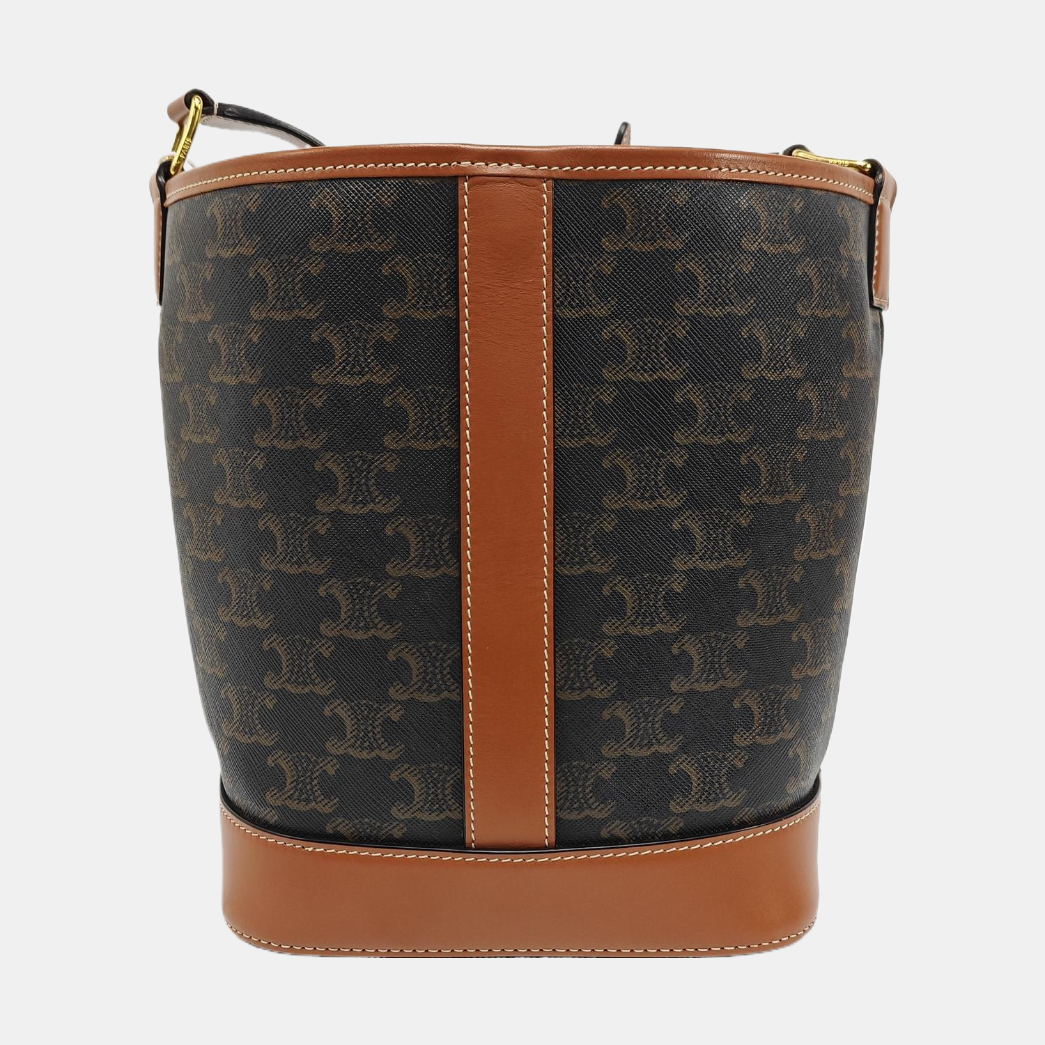 TRIOMPHE CANVAS Small Coated Canvas Brown