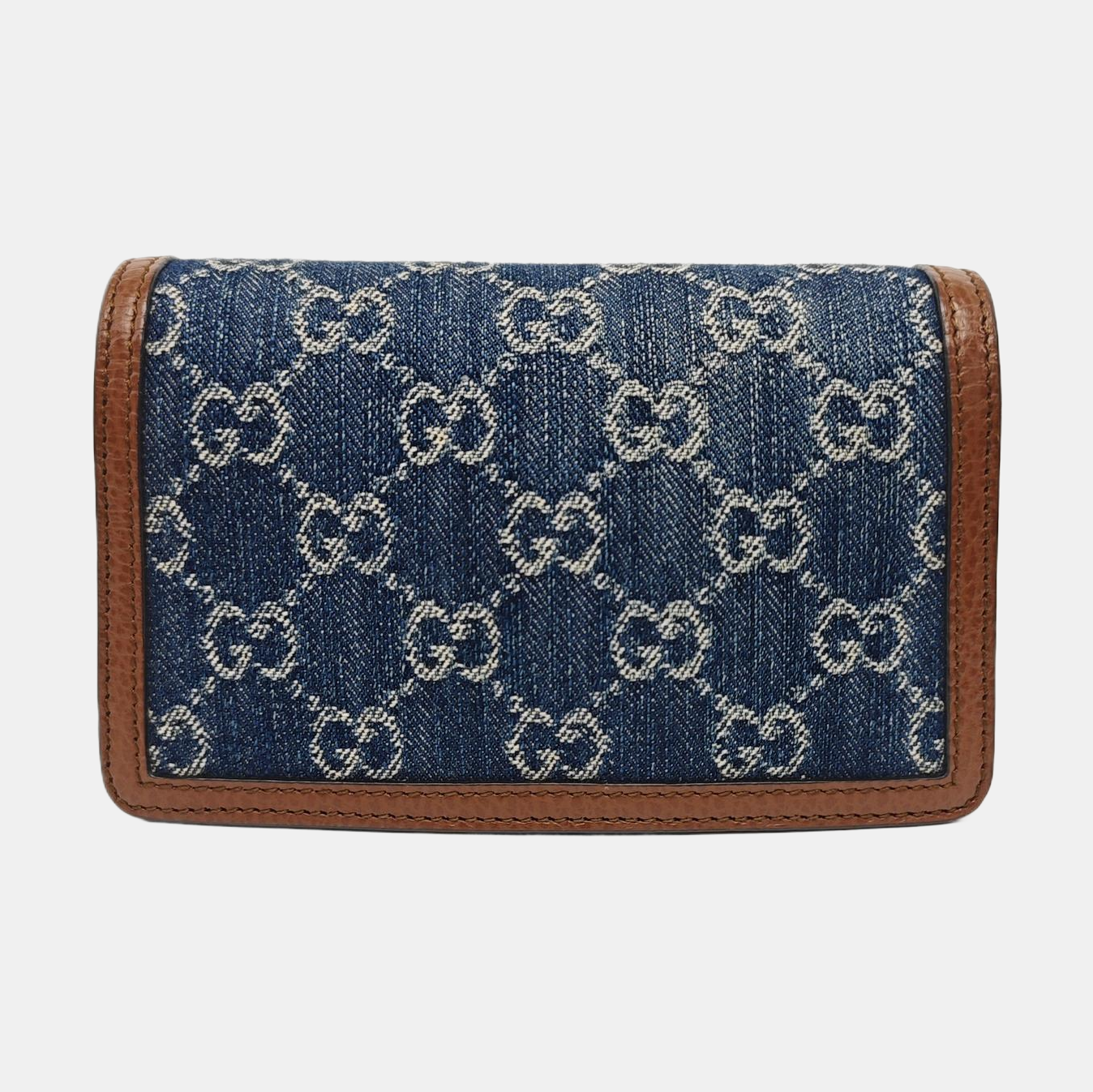 Dionysus Super Mini Monogram Denim Blue