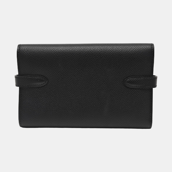 Kelly Epsom Black Wallet