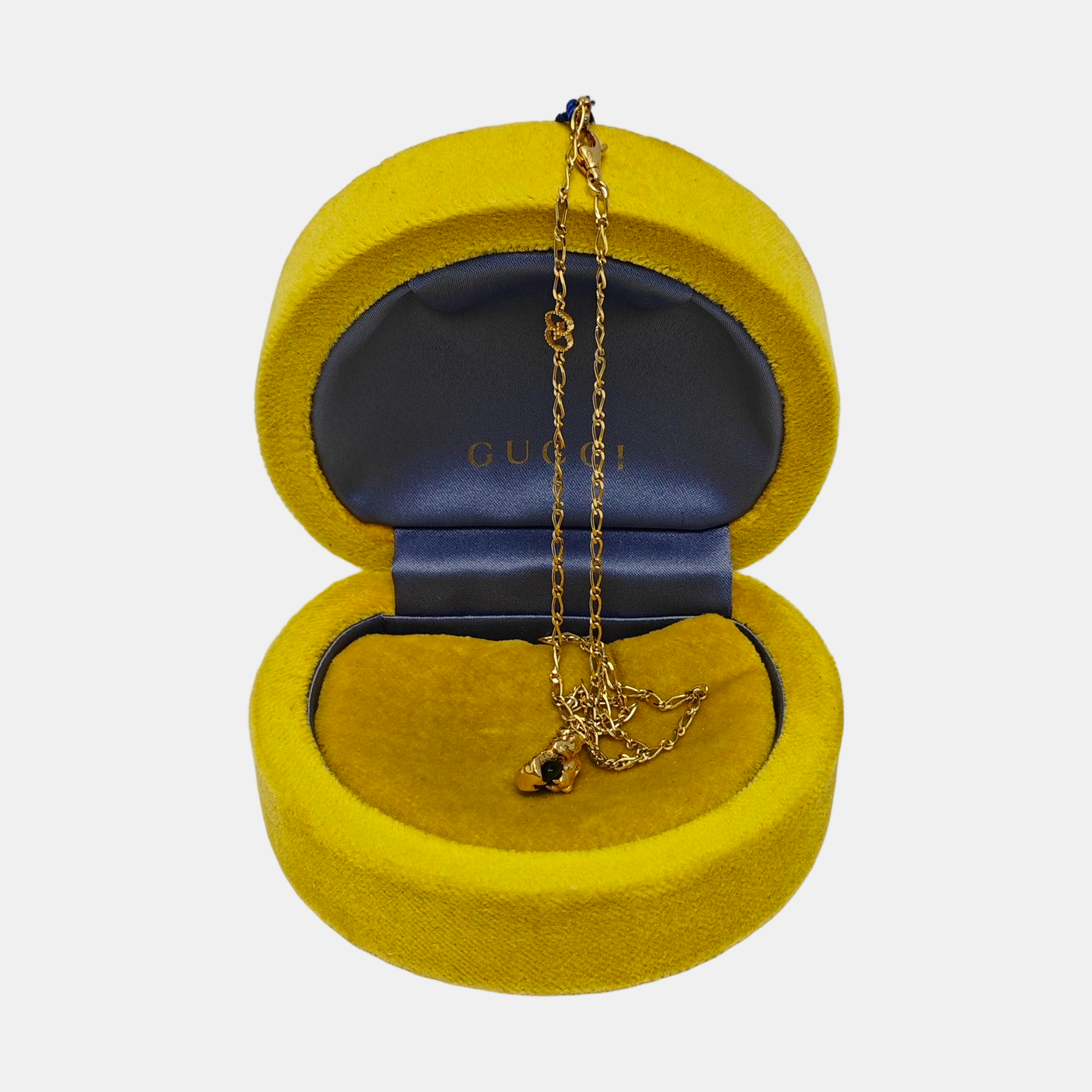 Authenticated pre-owned  Lion Head 18K Gold Gold Necklace - Necklace at Looply