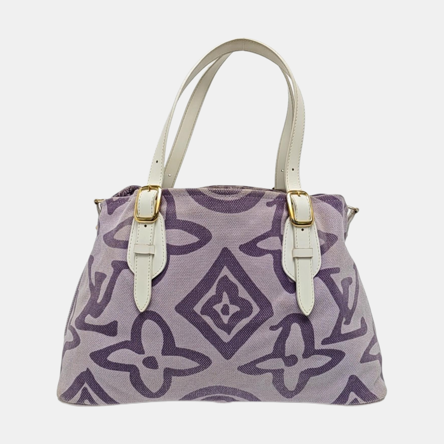 TAHITIENNE CABAS MM Monogram Canvas Purple