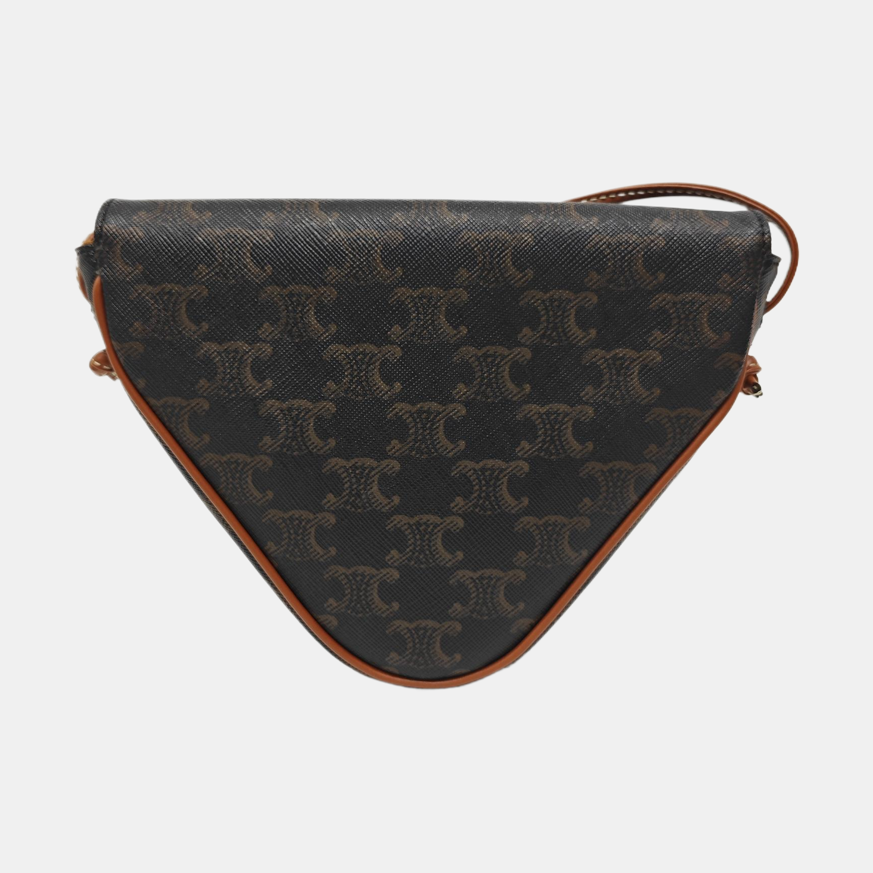 TRIANGLE Coated Canvas Brown
