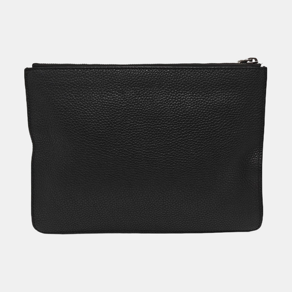 Calfskin Clutch Black