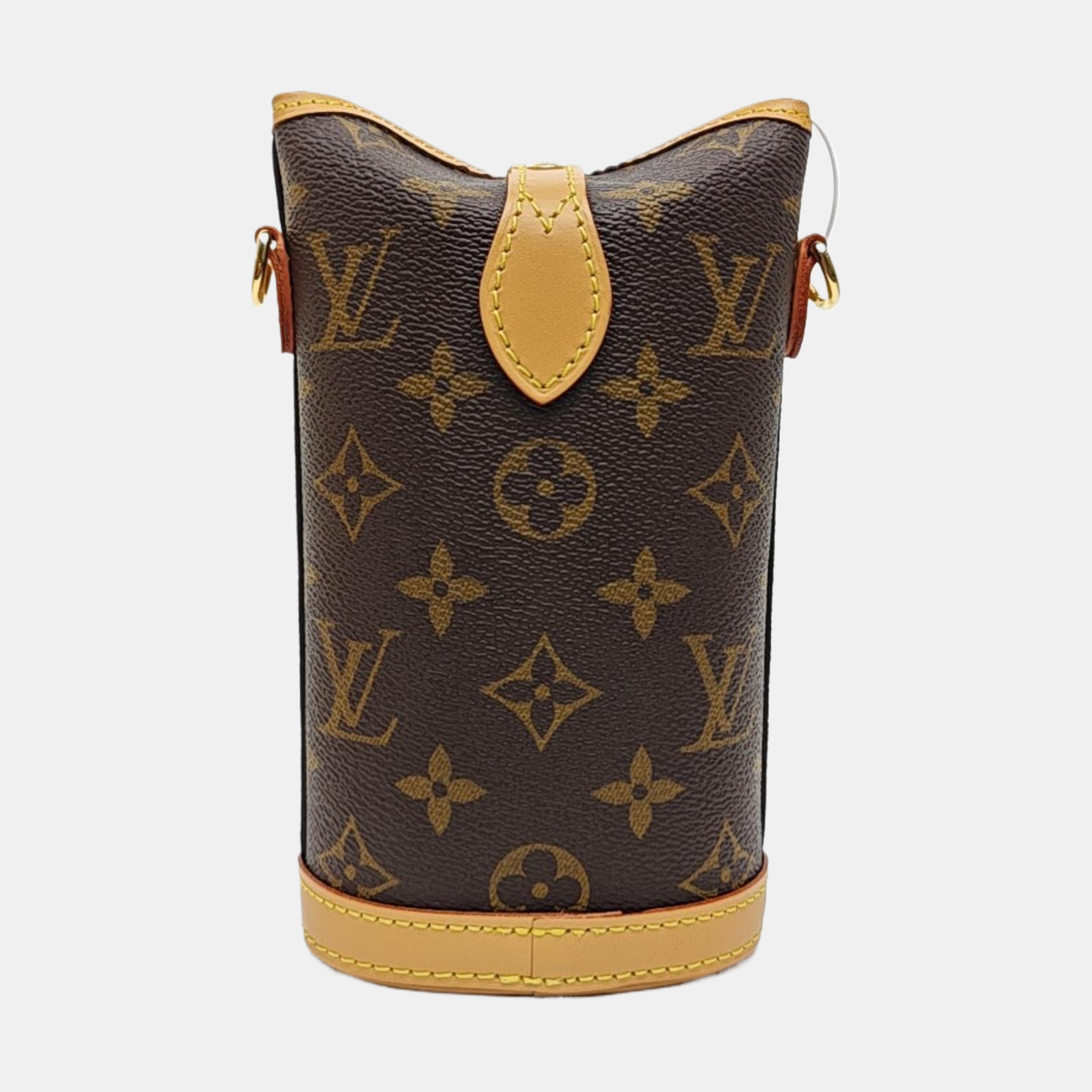 FOLD ME Monogram Coated Canvas Brown