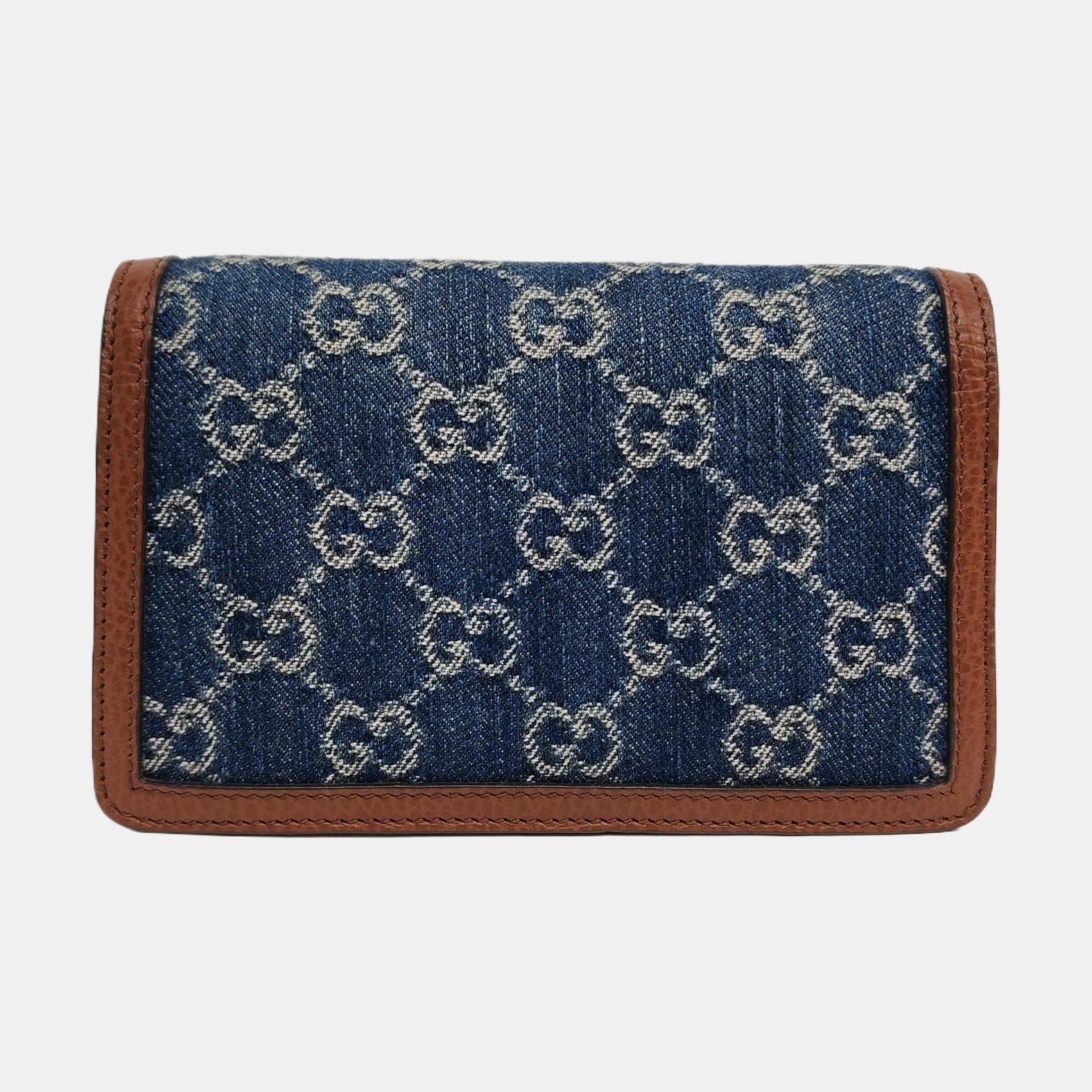 Authenticated pre-owned  Dionysus Super Mini Monogram Denim Blue - Crossbody Bag at Looply