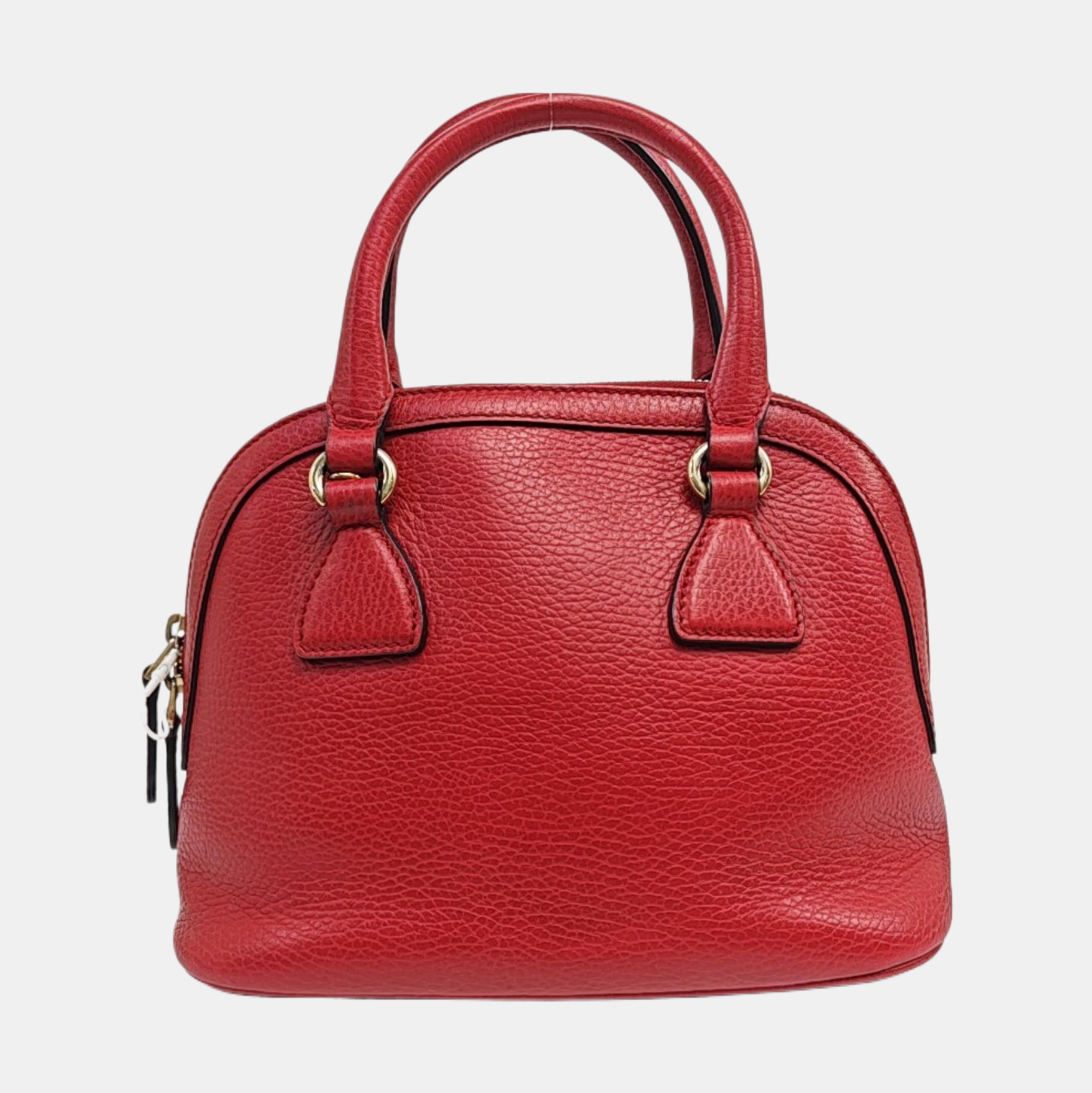 Dome Calfskin Red