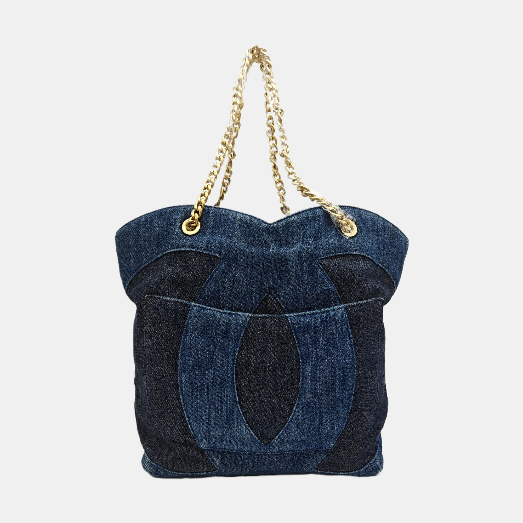 Denim Shoulder Bag Blue