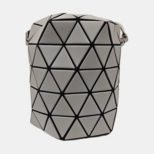Special Material Shoulder Bag Gray