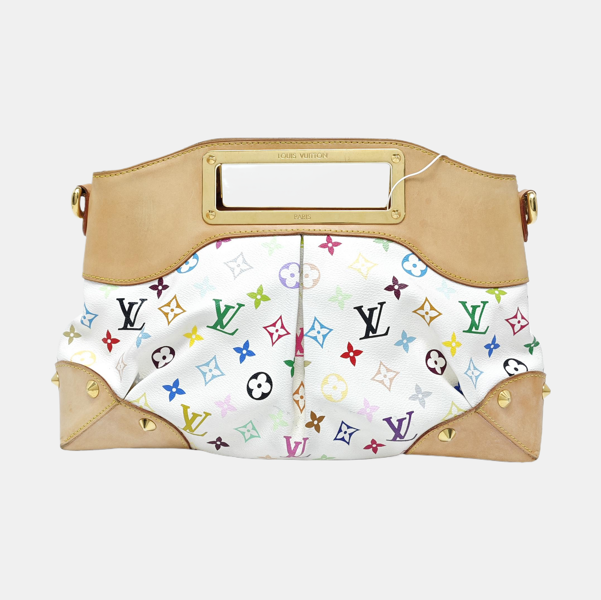 LV × TM JUDY MM Monogram Coated Canvas White