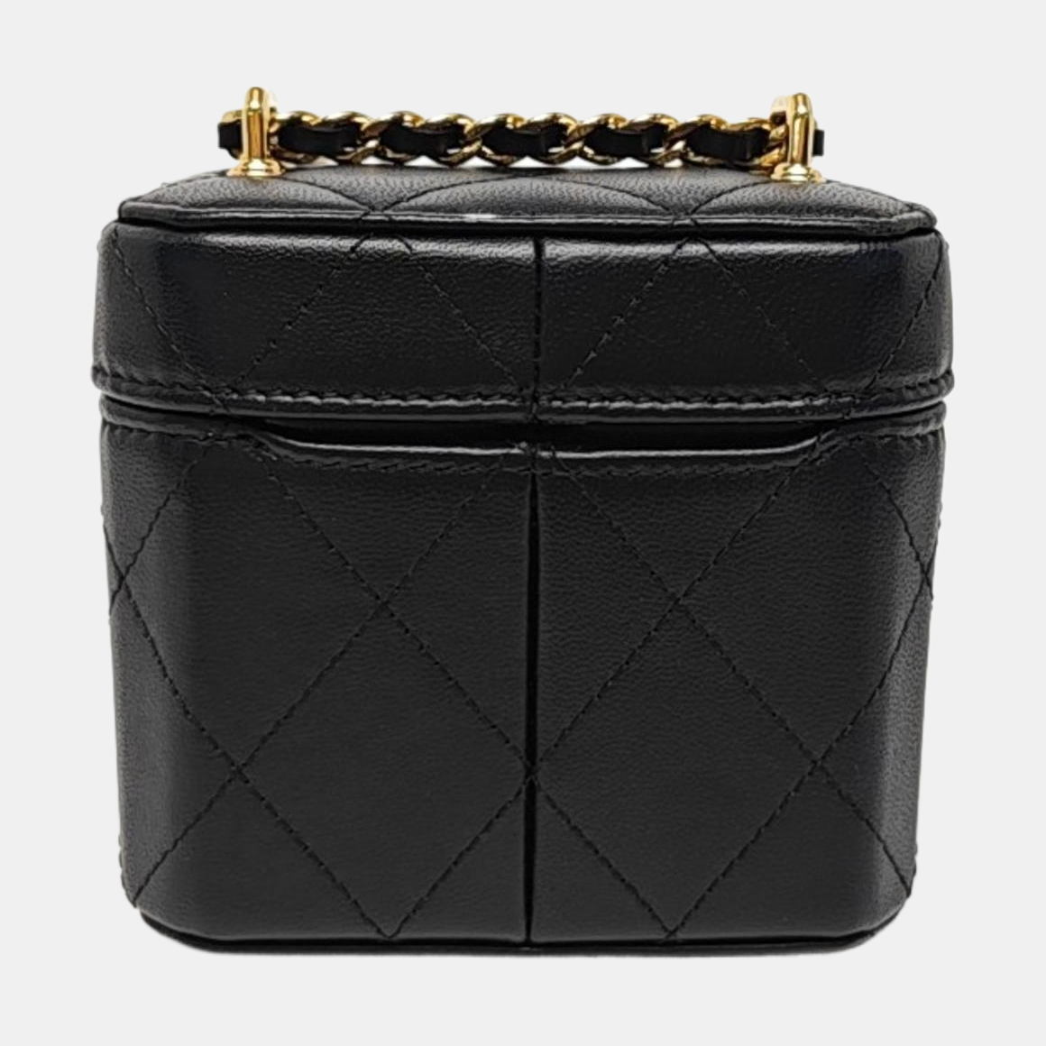 Quilted Lambskin Small Black
