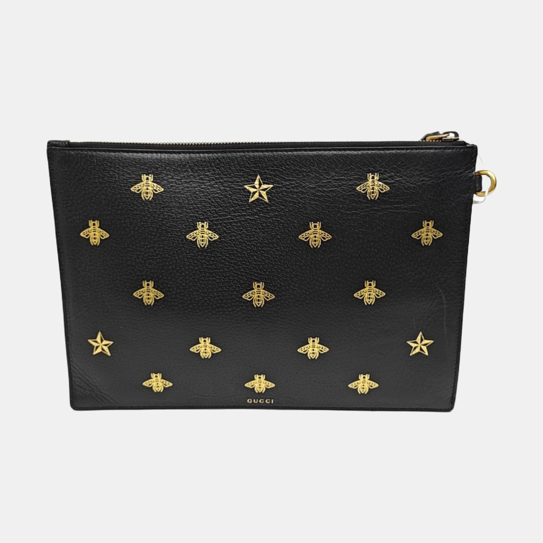 Calfskin Clutch Black