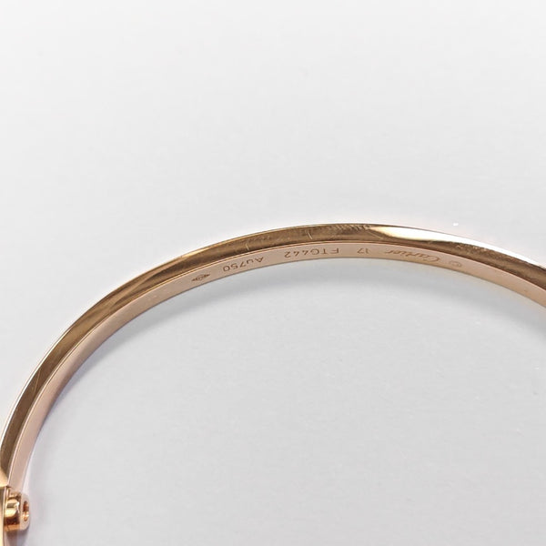 LOVE 18k Rose Gold Bangle