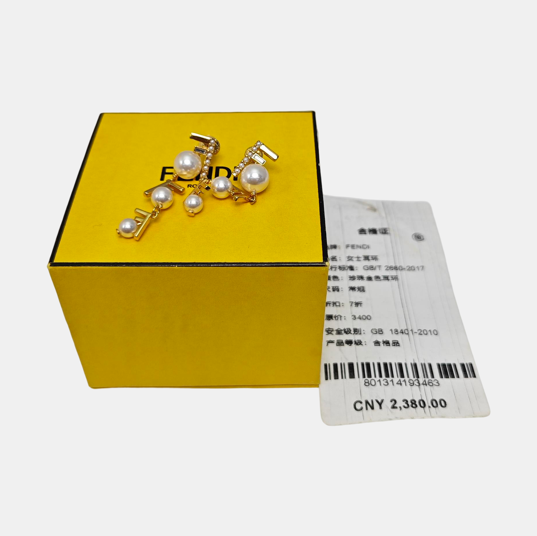Metal Gold Earrings