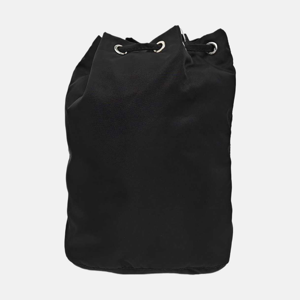 Authenticated pre-owned  Bucket Nylon Black - Bucket Bag at Looply