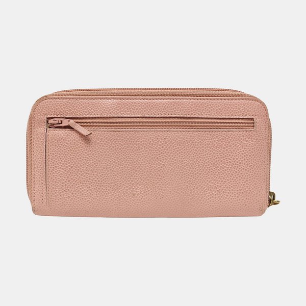 CC TIMELESS Grained Calfskin Pink