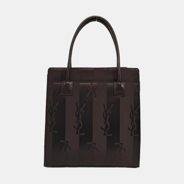 Fabric Tote Bag Brown