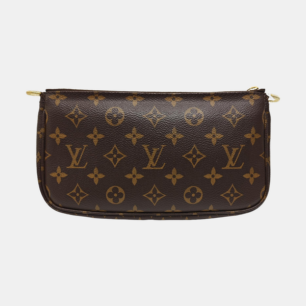 MULTI Monogram Coated Canvas Brown