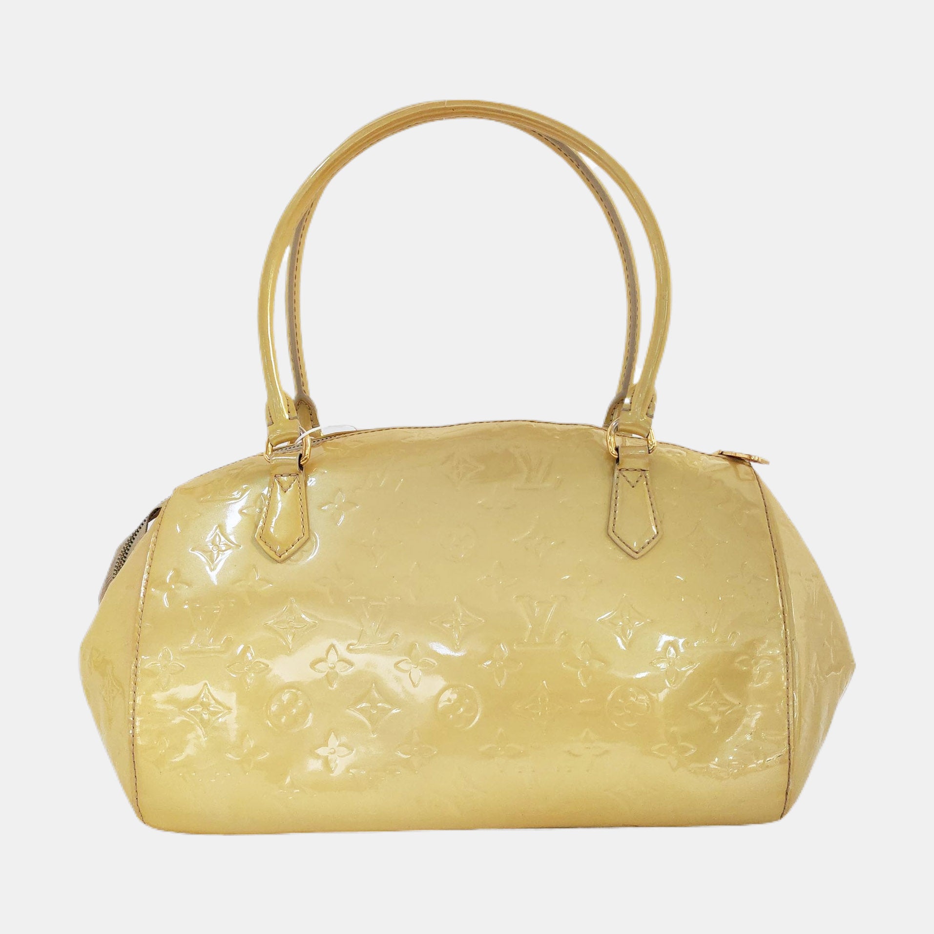 SHERWOOD Monogram Patent Leather Yellow